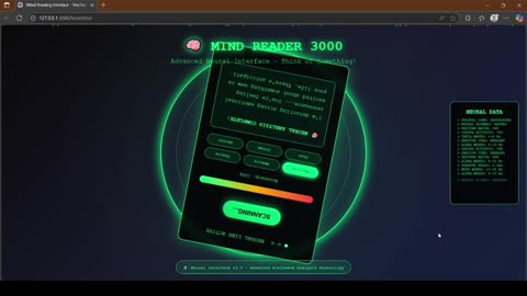 HTML CSS Magic! This Mind Reader Will Shock You 🤯💻