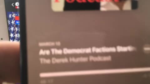 Derek Hunter 03/14/25 finis president Donald J Trump DOJ speech Friday closed captioned