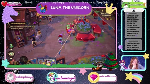 Coffee and Fae Farm with Helter! Chibi cuteness overload