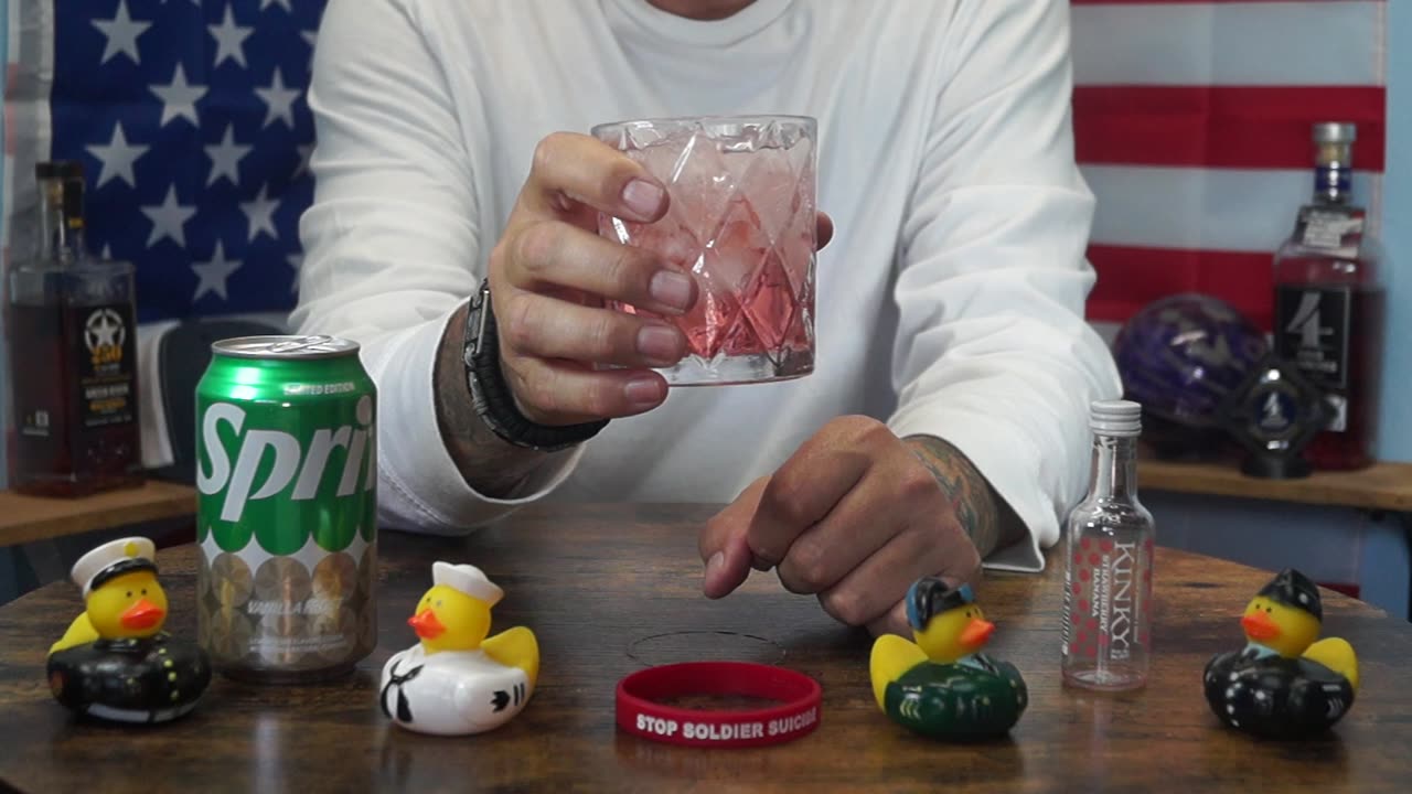 John Greenfield - Kinky Strawberry Banana Liqueur & Sprite Vanilla Frost