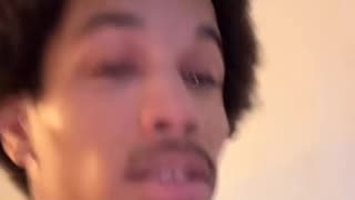 Charlie ex Alien gets kicked out his man crib