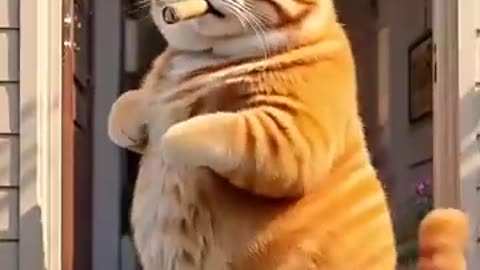 Funny Animal Ai #cat #ai #catshorts #aiart