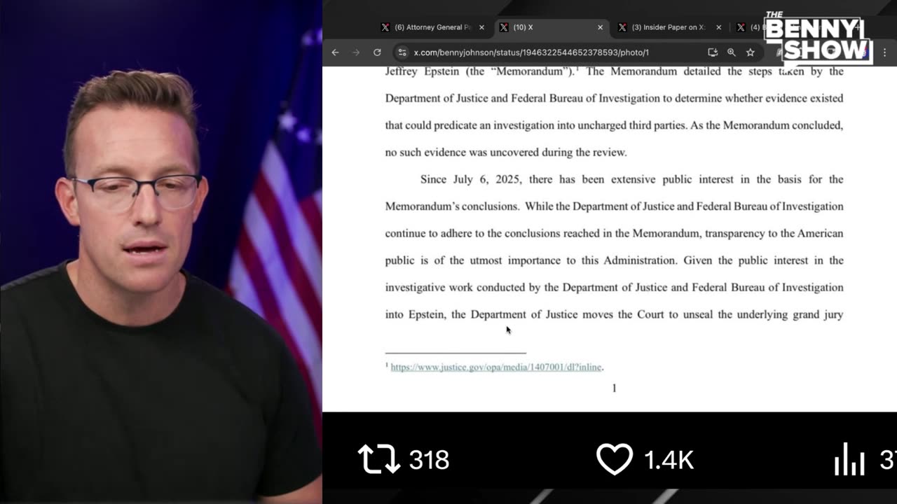 🚨Obama Referred to DOJ For Prosecution as Trump Officially Files to UNSEAL Epstein Evidence