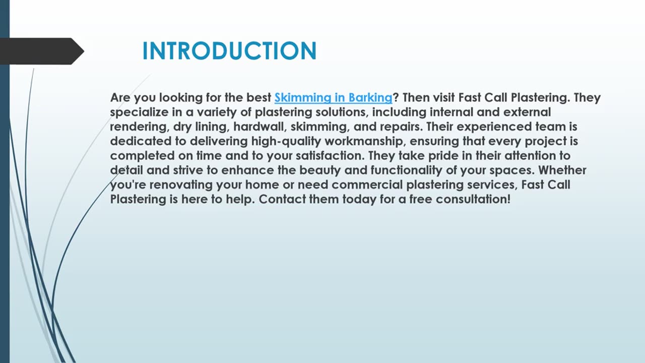 Looking for the best Skimming in Barking