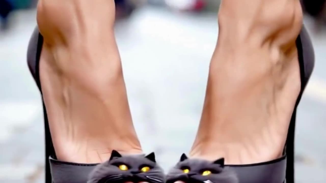 These Cat-Shaped Heels Are Pure Fashion Magic! 😻ðŸ‘