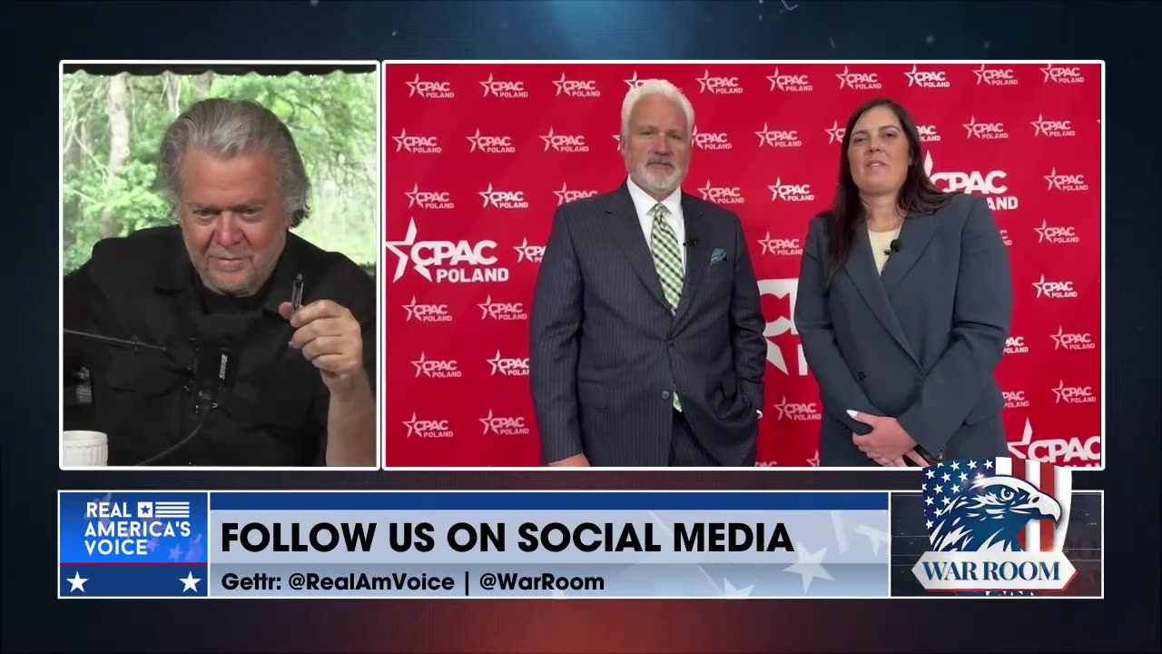 “Poland Must Take Down The Deep State.” CPT Maureen Bannon And Matt Schlapp Live From CPAC Poland