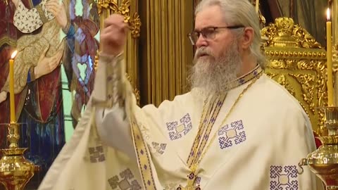 Ereticul Ecumenist Clement Haralam Hulitor,Schismatic,Apostat,Antihrist,Batjocoritor al Sv. Cruci