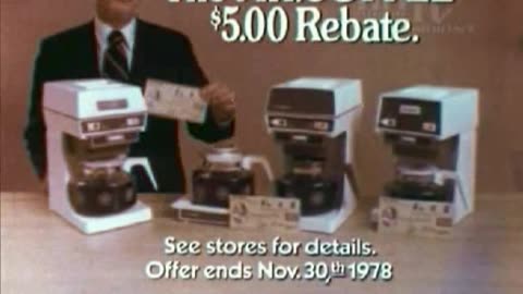 Commercial - Mr.Coffee w Joe DiMaggio
