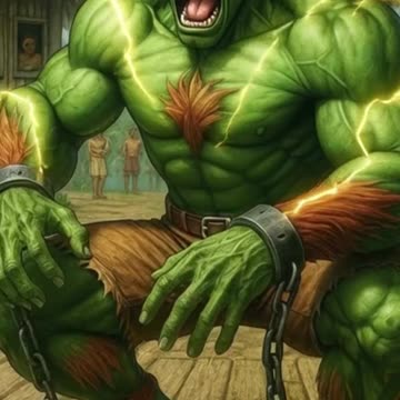 BLANKA STREETFIGHTER SMASHING DOCKS