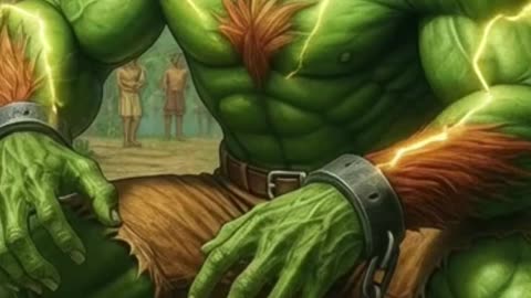 BLANKA STREETFIGHTER SMASHING DOCKS