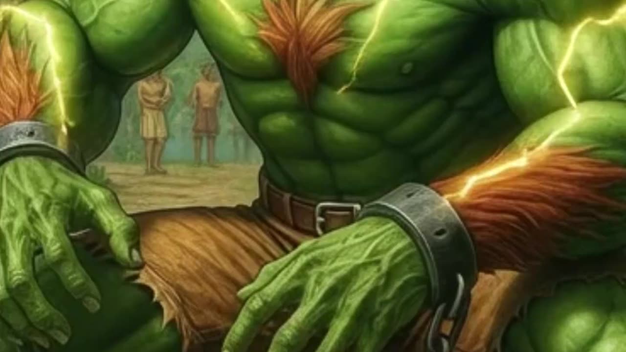 BLANKA STREETFIGHTER SMASHING DOCKS