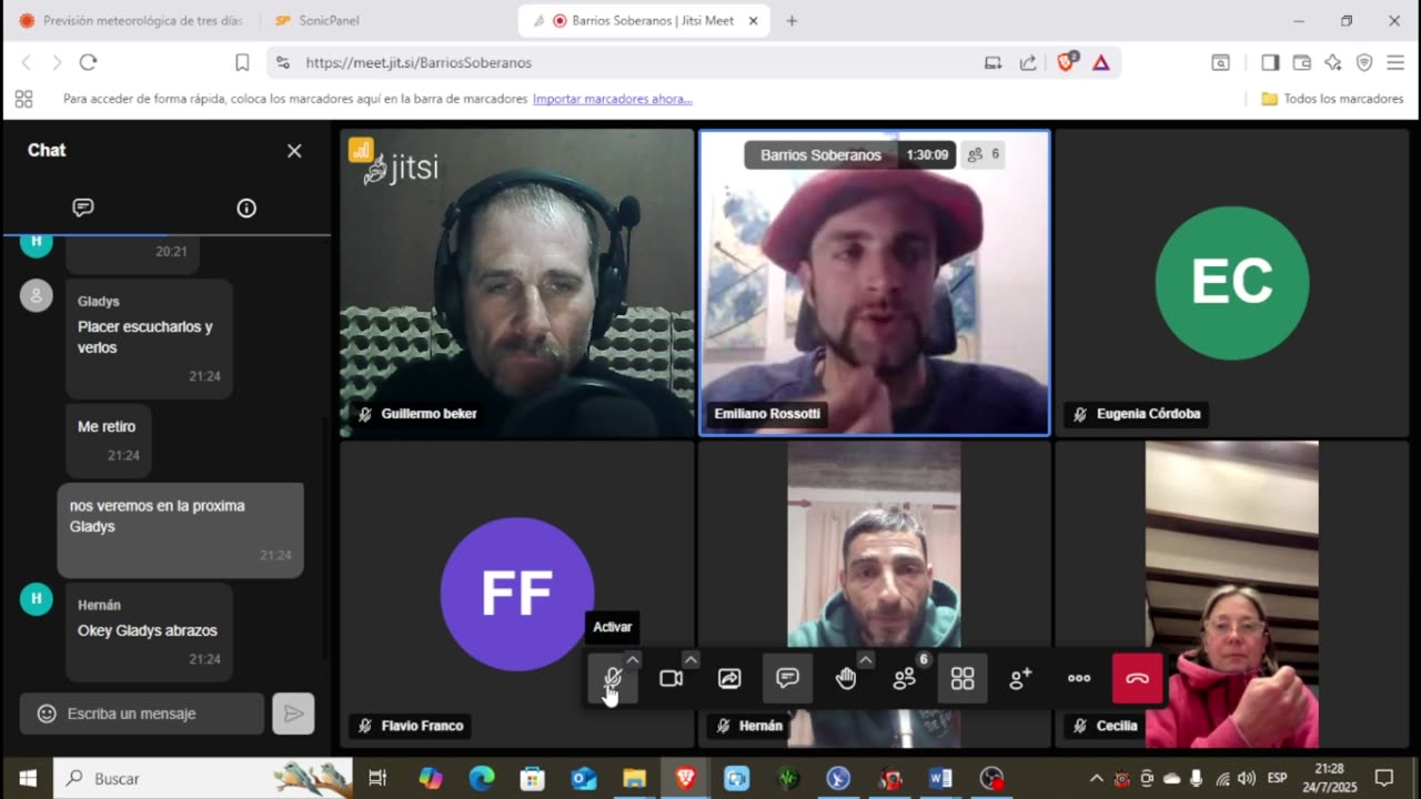 CBS - Encuentro virtual 24-07-2025