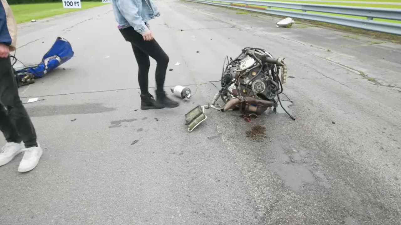 Mr. Beast, best experiment with Lamborghini luxury car crashing