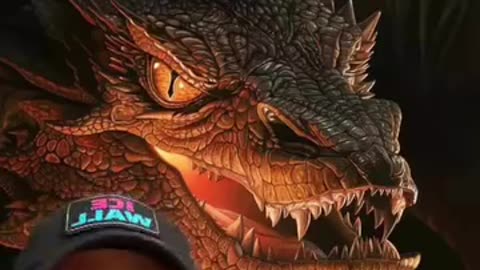 Tyler Hansen "I found a #dragon a #giant #petrified dragon"