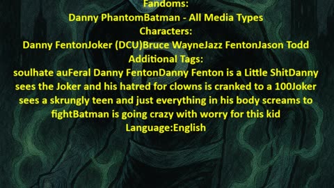 Fanfiction- danny phantom&batman Hatred At First Sight by Sagoberattare