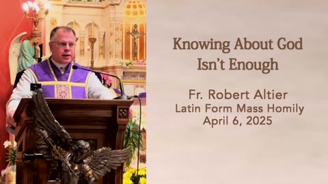 Knowing About God Isn’t Enough