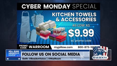 CYBER MONDAY SPECIAL! Kitchen Towels & Accessories As Low As $9.99 w/ Promo Code WARROOM