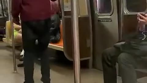 Look at the body language of that commie f@ggot