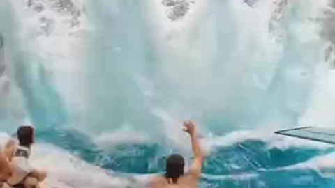 AI Video Shows Fat Lady’s Pool Dive Chaos