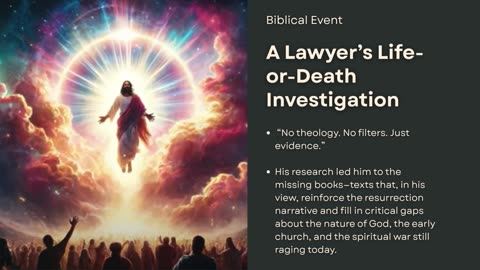 The Missing Books of the Bible - Matthew McWhorter Available for Interviews