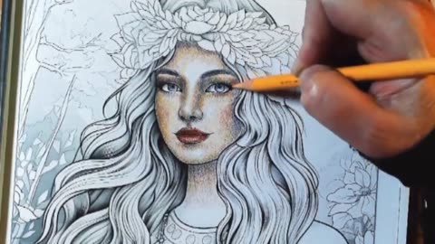 Pt 1: Real-time portrait coloring with Woomer pencils