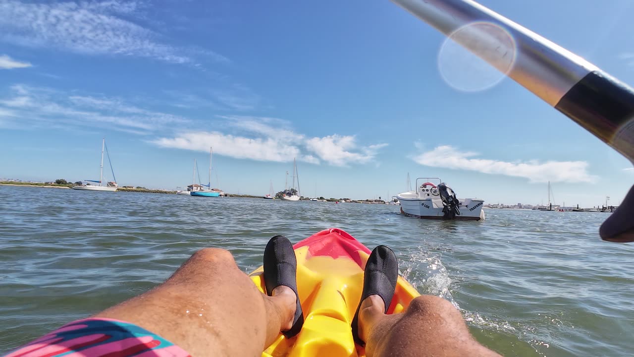 Kayak Ride on The South Side, Portugal - Margem Sul, S02E07 Seixal 22th of June 2K25 Part 1
