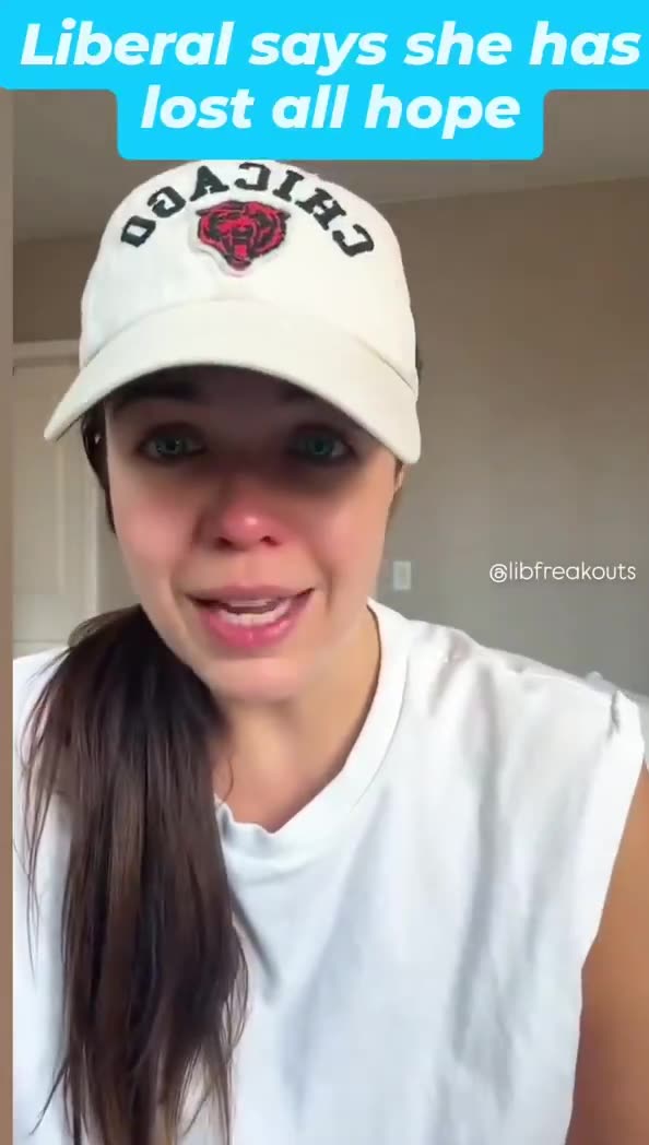 Liberal white woman says she has “lost all hope”