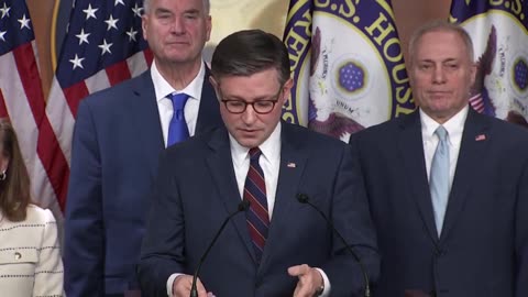 Speaker Johnson Delivers Remarks at House Leadership Press Conference