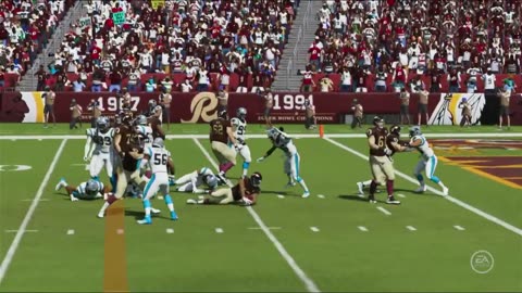 1964 REDSKINS VS Madden 21 I Franchise SEASON 1 WEEK 16 REDSKINS VS CAROLINA PANTHERS
