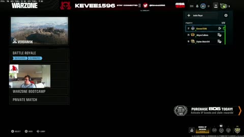 🔴 LIVE-KEVEE1596- WARZONE, SWEATY SUNDAY TRIOS!!