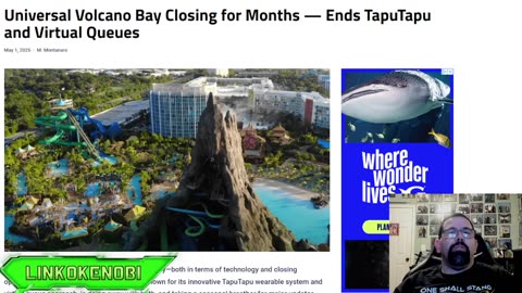 Universal's Volcano Bay Closing For Months Due To Big Changes For The Water Park