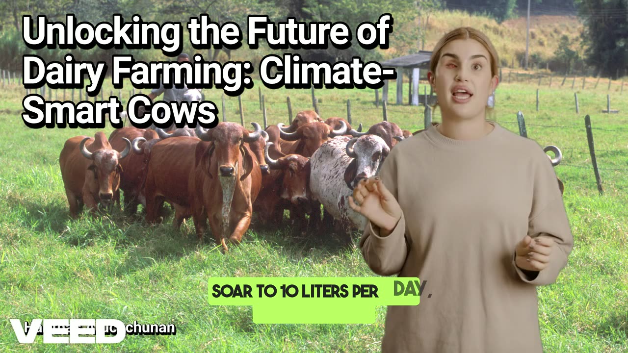 Revolutionizing Dairy:Meet Climate Smart Cows