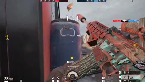 Rainbow 6 Siege: Casual Kanal 1v4 clutch