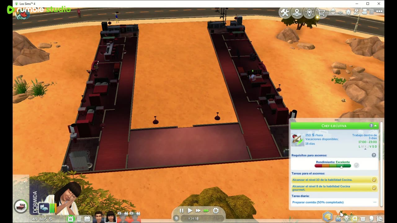 Sims 4 reto casas y profesiones