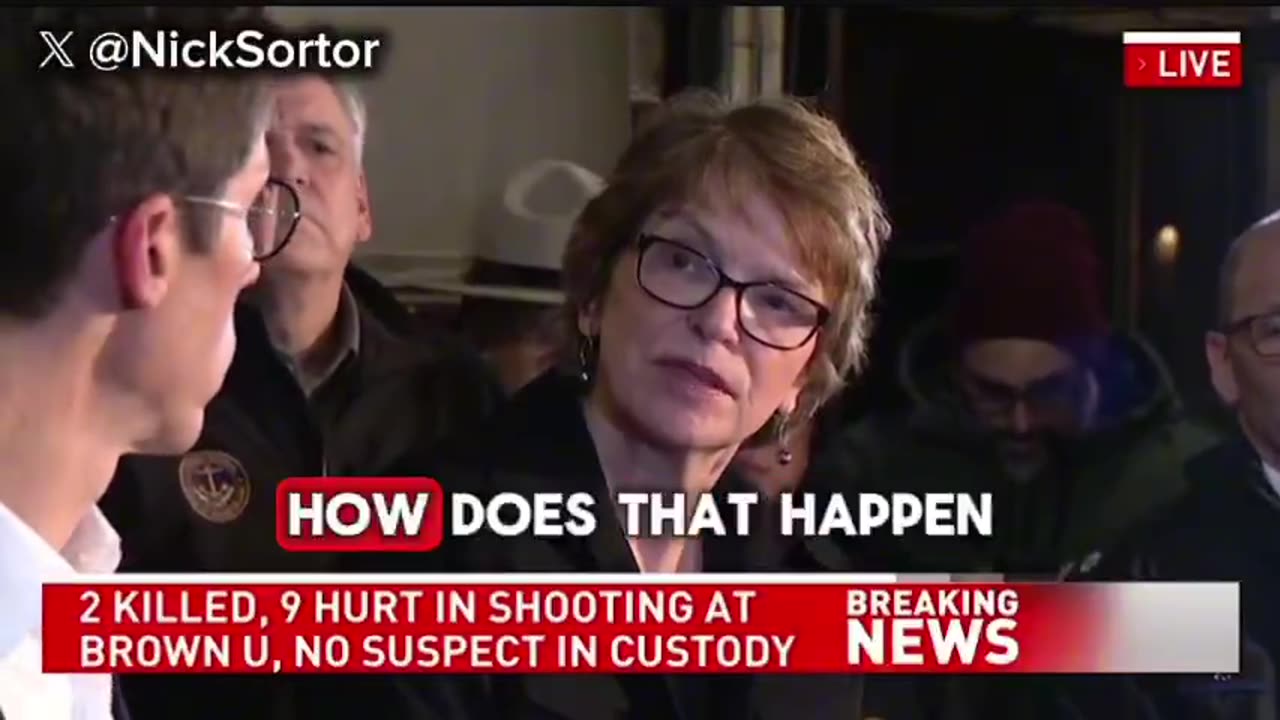 Brown University President Confronted by Reporter for Knowing Nothing Six Hours After Attack