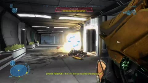 Halo MCC: Reach Campaign: Dropping from space to save the city Part 3