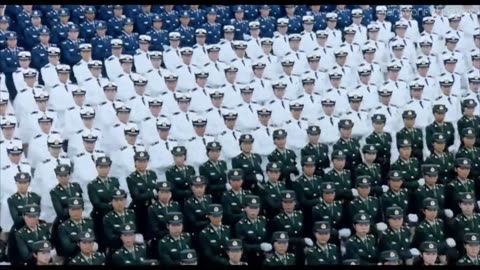 Metal March of the Chinese Female Soldiers Marching to Pantera’s Walk