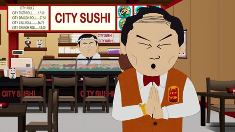 South Park "City Sushi"