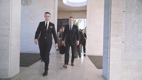 🚨🔥Pete Hegseth: I am honored to pay tribute to the heroes at Manila American Cemetery.
