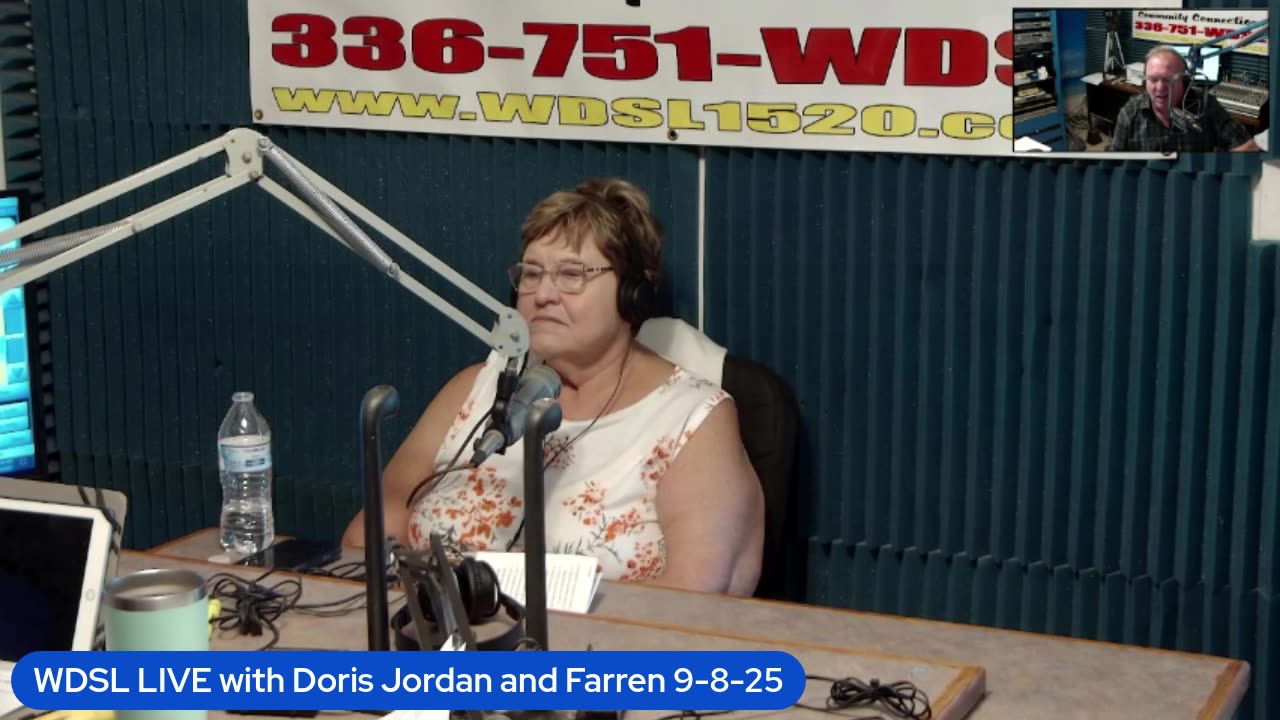 WDSL LIVE with Jordan Doris and Farren 9-8-25