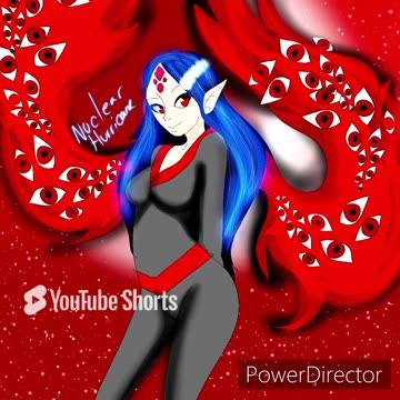 Oc speedpaint nuclear fused with alucard