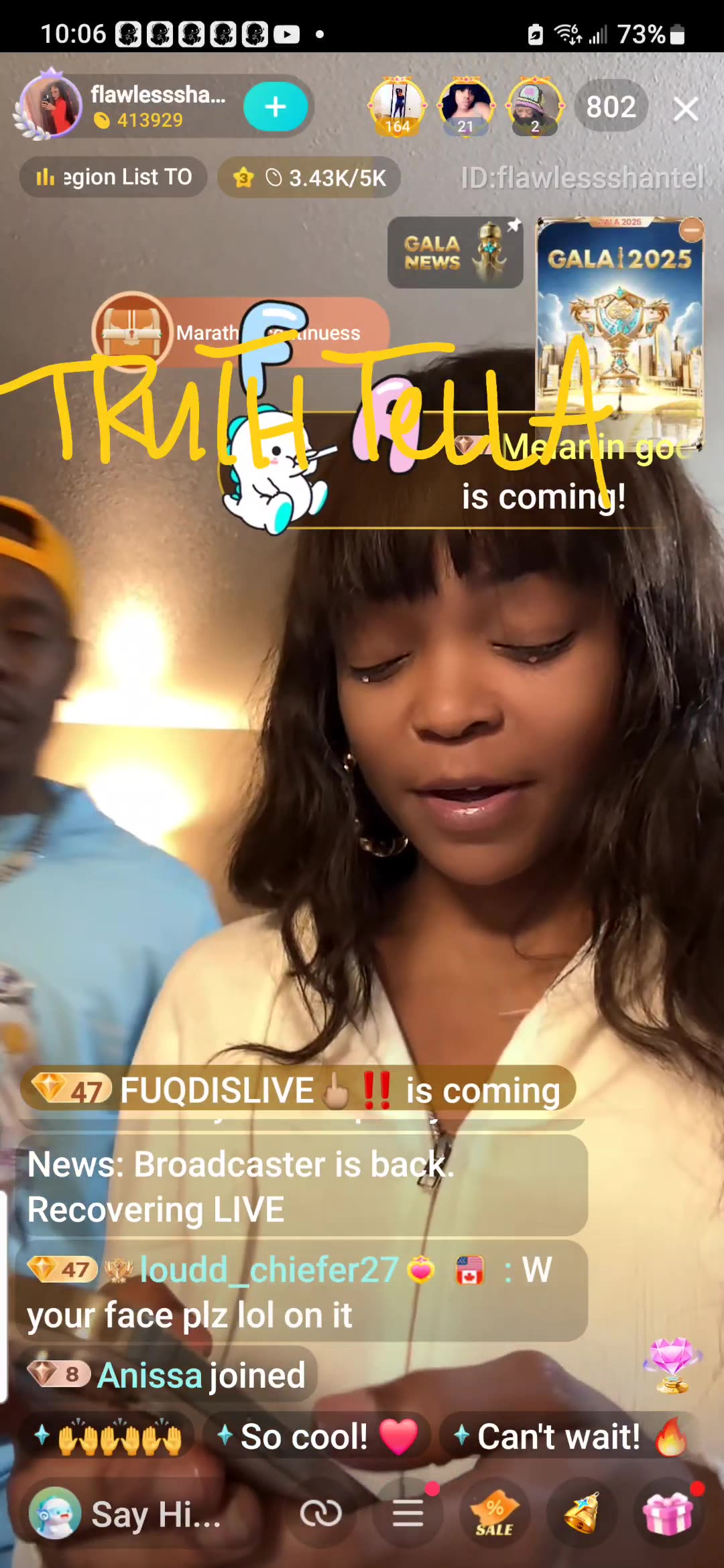 FLAWLESS SHANTEL SAYS SHE MIGHT BE PREGNANT WITH A LITTLE SIRBBB