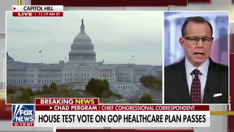 House passes test vote on heathcare legislation