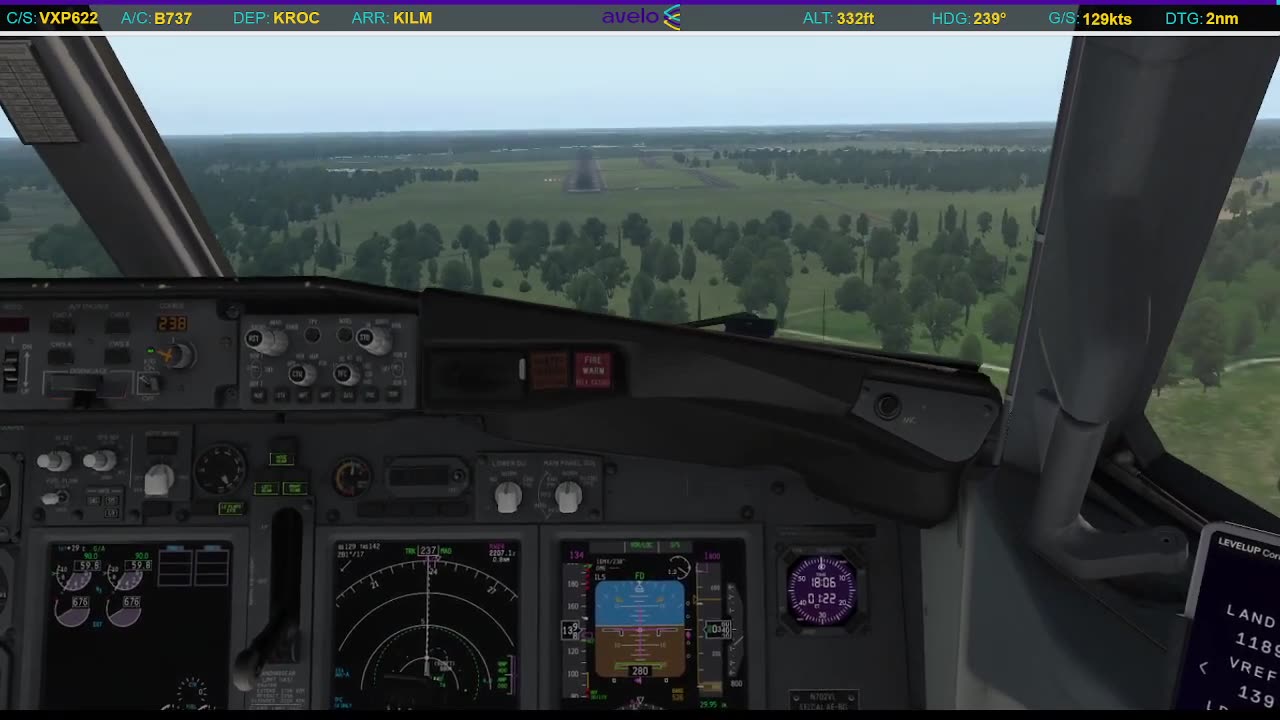Landing in Wilmington (KILM)
