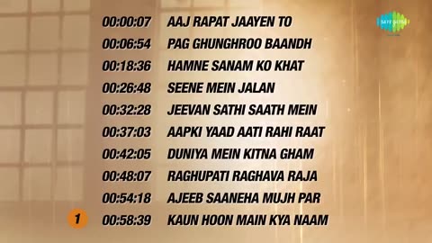 50 Bollywood Songs