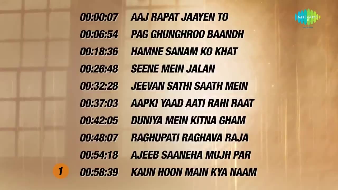 50 Bollywood Songs