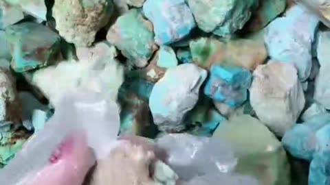 2025-0521-01 natural ore/sterling/stablish turquoise gemstone jewelry