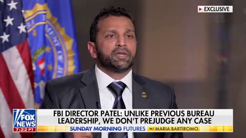Patel: Unlike Other Leaders Who Previously Sat In These Seats, We Don't Prejudge Any Case