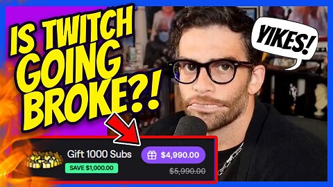 Twitch Going BROKE? Instant Backlash Over INSANE $5K 1000 Membership Tier! | Clownfish TV
