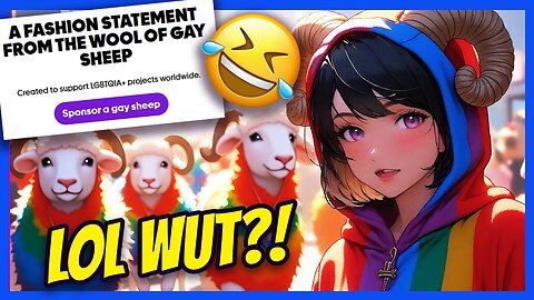 WTF?! They're Turning Gay Sheep Into Gay Sweaters... | Clownfish TV